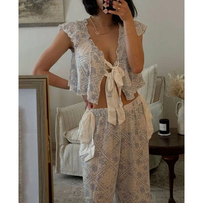 Floral Elegance Loungewear Set™